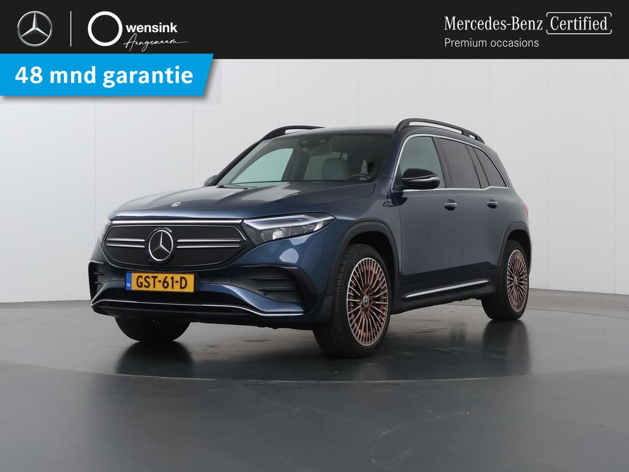 Mercedes-Benz EQB 350 4MATIC AMG Line 67 kWh | SOH 97% | Stoelverwarming | Keyless | 20" lichtmetalen velgen | Trekhaak | Achteruitrijcamera |