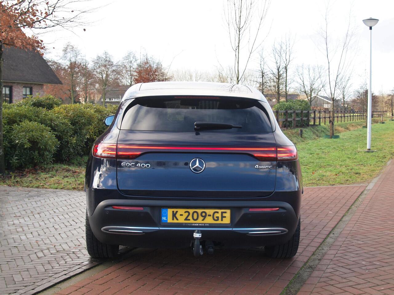 Mercedes-Benz EQC 400 4MATIC Business Solution Luxury 80 kWh | SOH 94% | Head-Up Display | Burmester Audio | 360 Camera | Schuifdak | Trekhaak |
