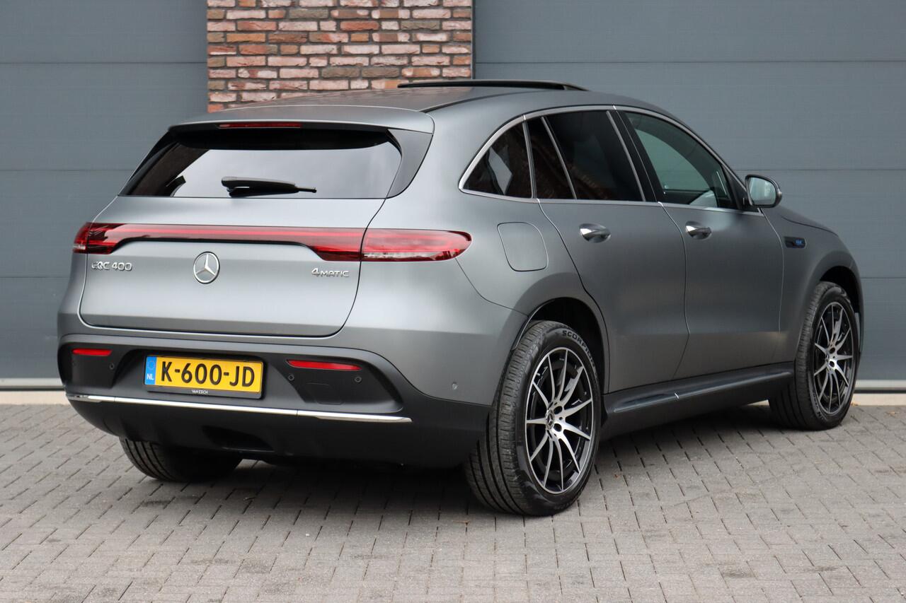 Mercedes-Benz EQC 400 4MATIC AMG Line Premium+ 80 kWh | 30.500,- | Distronic+ | Schuifdak | Memory | Burmester | Trekhaak | Multibeam LED | Leder | Surround Camera | Keyless Go |