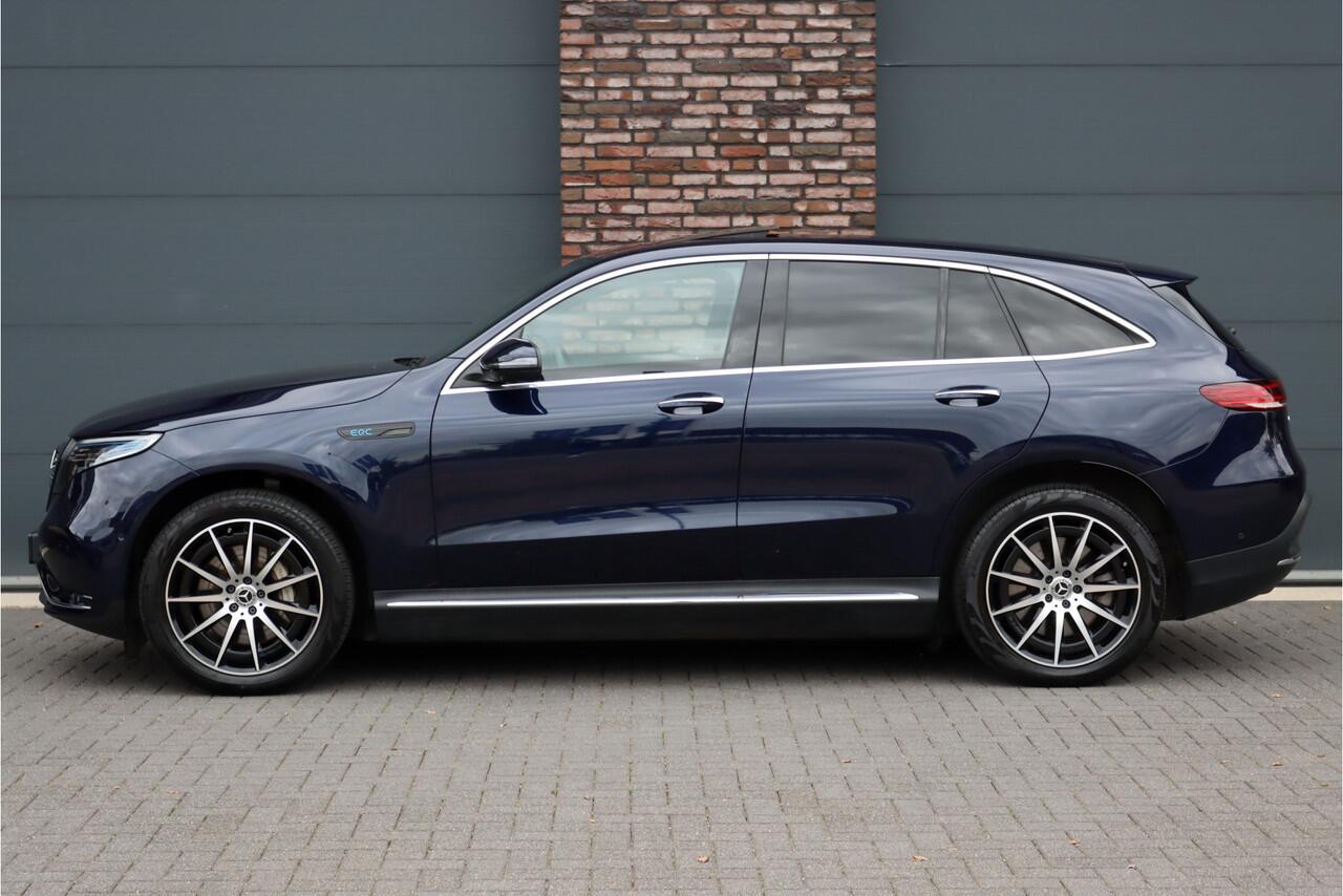 Mercedes-Benz EQC 400 4-MATIC AMG Line 80 kWh | ex BTW ¤39.000,- | Schuifdak | Distronic+ | Memory | Verwarmd Stuurwiel | Surround Camera | Leder | Keyless Go | Augmented Reality | Voorklimatisering |