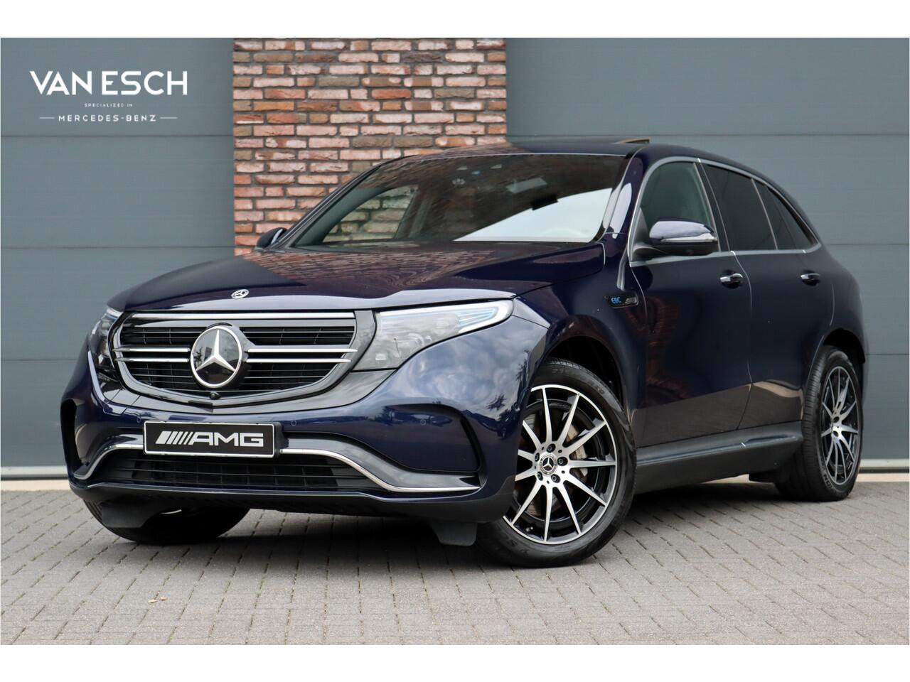 Mercedes-Benz EQC 400 4-MATIC AMG Line 80 kWh | ex BTW ¤39.000,- | Schuifdak | Distronic+ | Memory | Verwarmd Stuurwiel | Surround Camera | Leder | Keyless Go | Augmented Reality | Voorklimatisering |