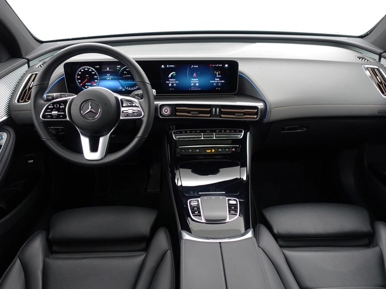 Mercedes-Benz EQC 400 4MATIC Night Edition 80 kWh Aut- Schuifdak, Sfeerverlichting, Standkachel, Park Assist, Park Pilot, Xenon Led, Carplay
