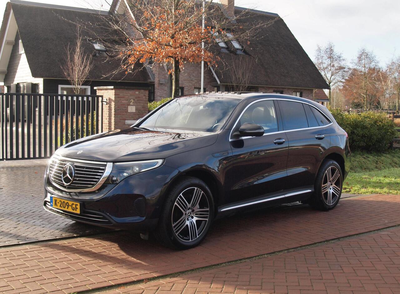 Mercedes-Benz EQC 400 4MATIC Business Solution Luxury 80 kWh | SOH 94% | Head-Up Display | Burmester Audio | 360 Camera | Schuifdak | Trekhaak |