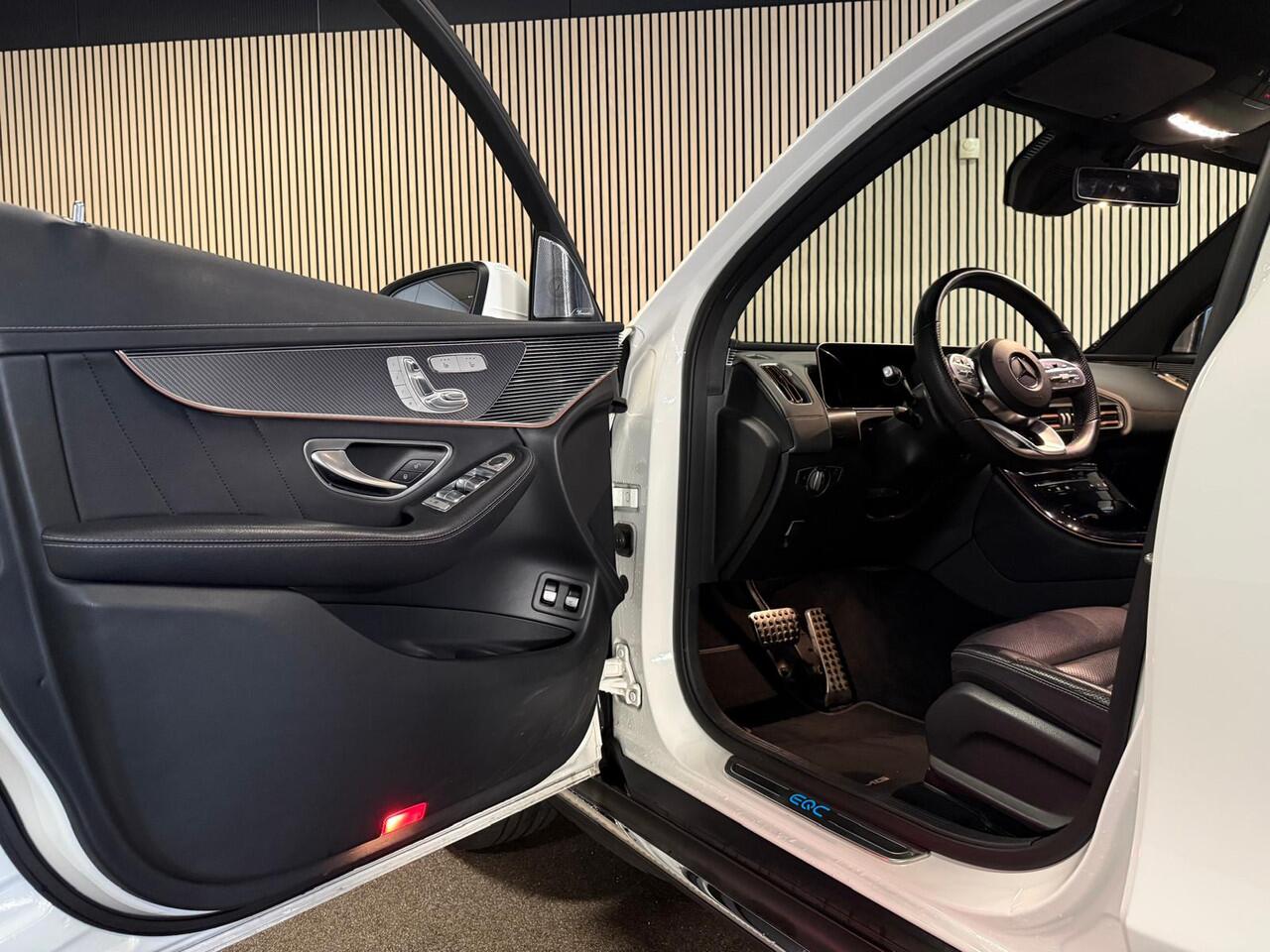 Mercedes-Benz EQC 400 4MATIC 80 kWh-SOH 95%-AMG STYLING-TREKHAAK-MEMORY-STOELVENTILATIE-360 CAMERA-BURMESTER-ZEER COMPLEET