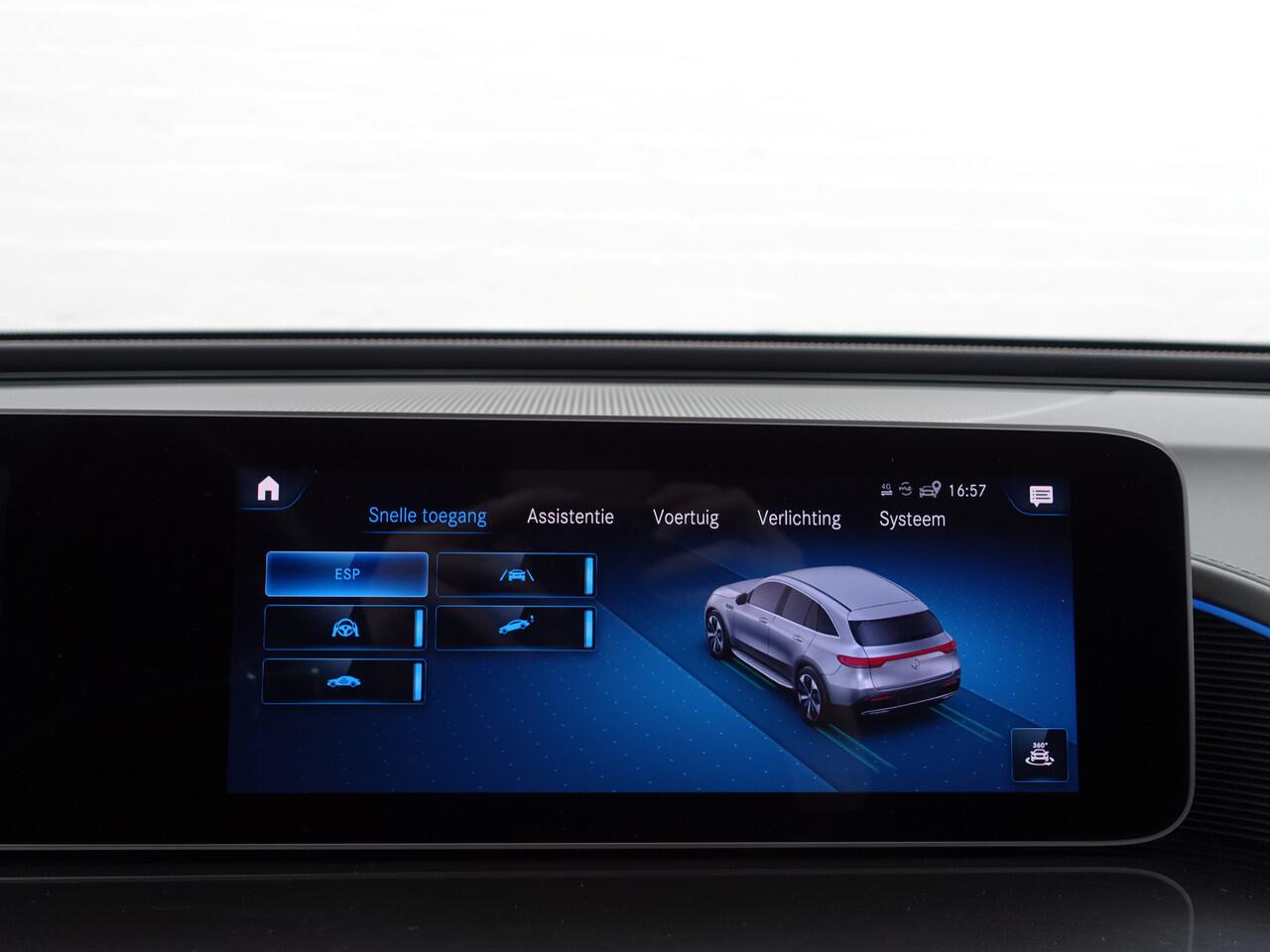 Mercedes-Benz EQC 400 4MATIC Night Edition 80 kWh Aut- Schuifdak, Sfeerverlichting, Standkachel, Park Assist, Park Pilot, Xenon Led, Carplay