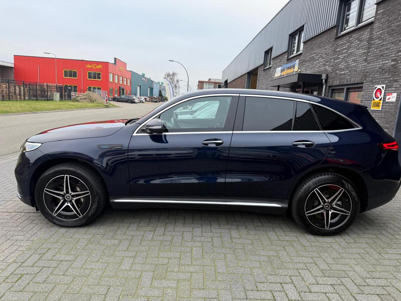 Mercedes-Benz EQC 400 4MATIC AMG Line 80 kWh | 2E EIGENAAR | 12MND GARANTIE | ACC | TREKHAAK | NL AUTO |