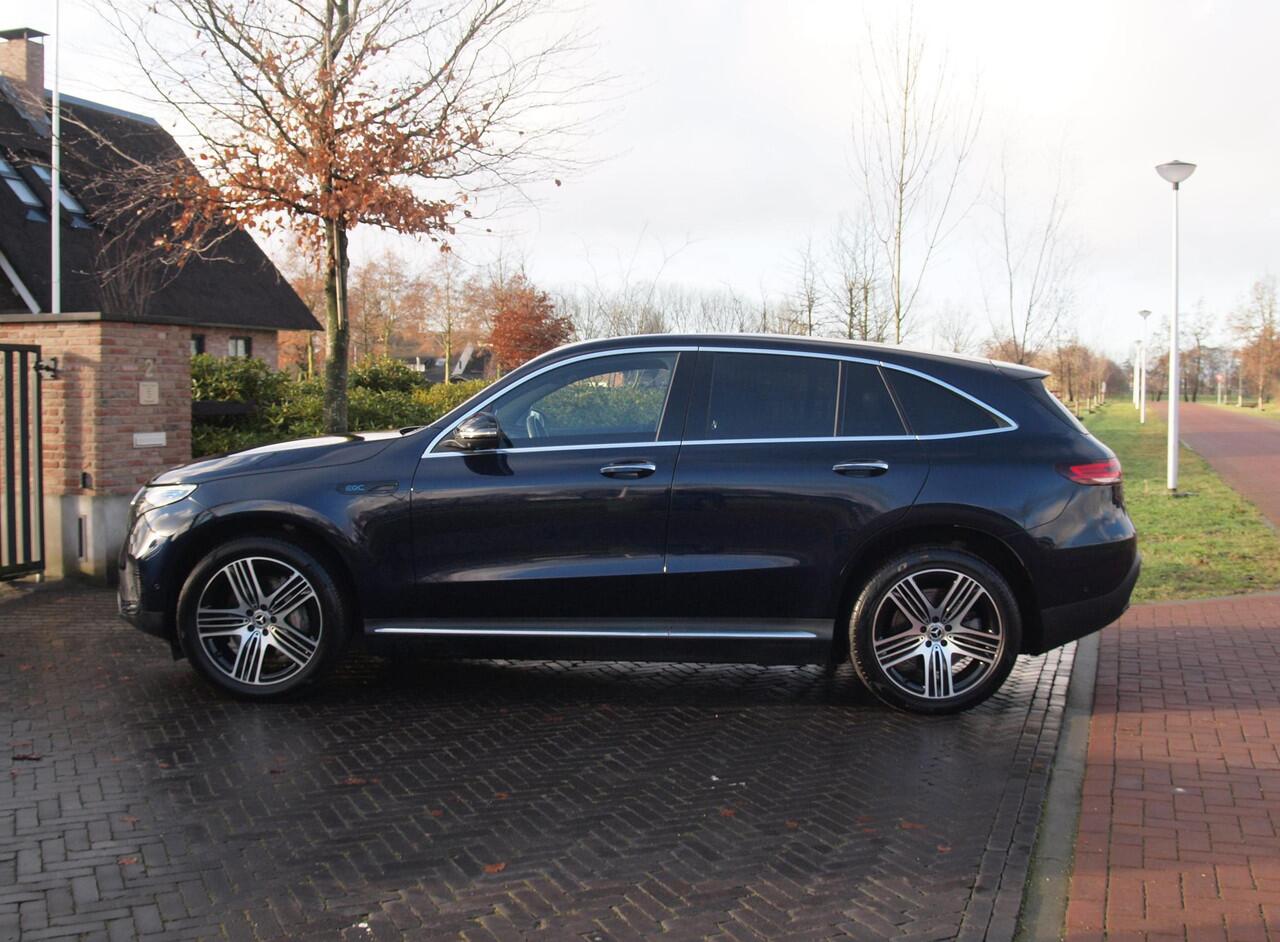 Mercedes-Benz EQC 400 4MATIC Business Solution Luxury 80 kWh | SOH 94% | Head-Up Display | Burmester Audio | 360 Camera | Schuifdak | Trekhaak |