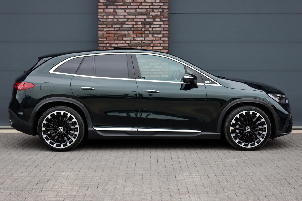 Mercedes-Benz EQE SUV 350 4MATIC AMG Line 91 kWh | ex BTW ¤65.600,- | Hyperscreen | Airmatic | Achterasbesturing | Distronic+ | Memory | Stoelventilatie | HUD | Burmester | Digital Light | Panoramadak | Surround Camera |