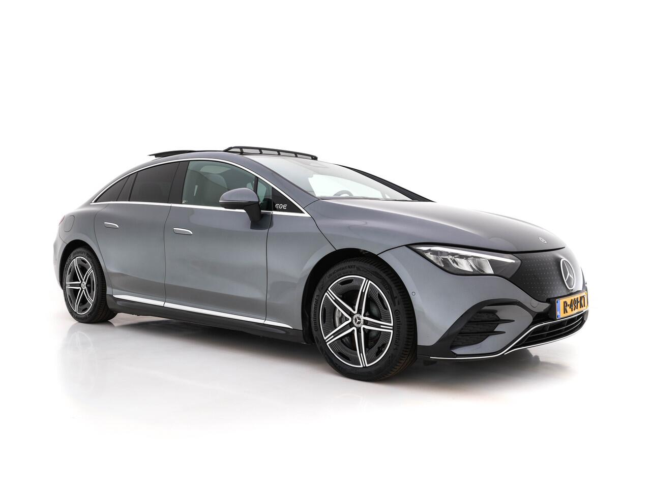 Mercedes-Benz EQE 350+ Launch-Edition AMG-Line 91 kWh [ 3-Fase ] Aut. *PANO | BURMESTER-SURROUND | ADAPTIVE-CRUISE | BLINDSPOT | LEATHER-MICROFIBRE | FULL-LED | AMBIENT-LIGHT | MEMORY-PACK | DIGI-COCKPIT | SPORT-SEATS | CAMERA | KEYLESS | DAB+ | CARPLAY |