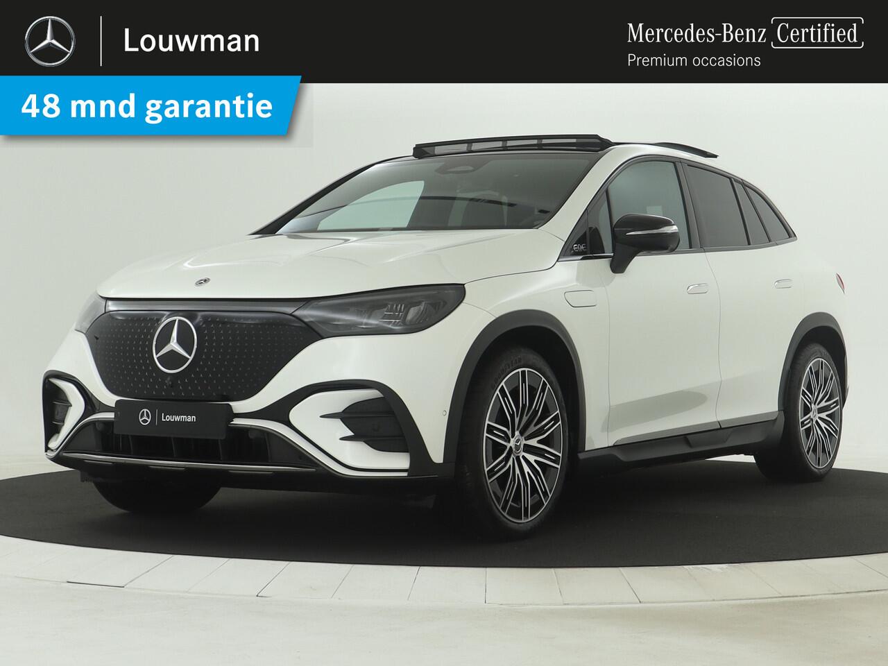Mercedes-Benz EQE SUV 350 4Matic AMG Line 91 kWh | Dashcam | Trekhaak | Nightpakket | Panoramaschuifdak | Sierdelen 3D-reliëflook antraciet | Inclusief 48 maanden MB Certified garantie voor Europa.