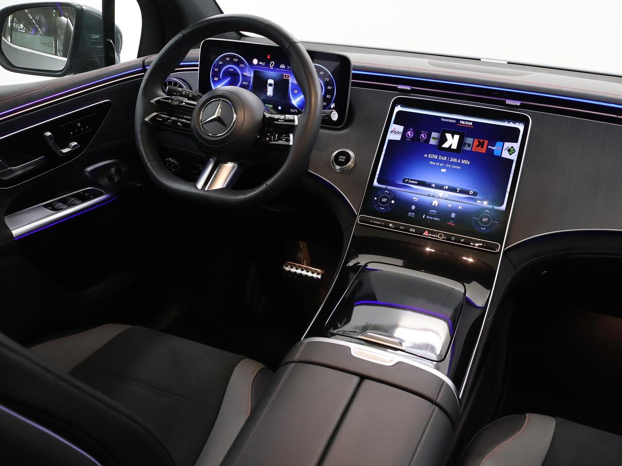 Mercedes-Benz EQE SUV 350+ AMG Line 91 kWh | Panoramadak | Trekhaak | Burmester | Memory stoelen | Luchtvering | Rijassistentiepakket | Stuur/stoelverwarming |