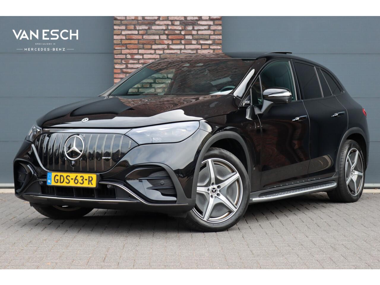 Mercedes-Benz EQE SUV 350 4Matic AMG Line 91 kWh | 59.000,- ex | Distronic+ | Memory | Panoramadak | Digital Light | Stoelventilatie | Burmester | Warmtepomp | Keyless Go | Augmented Reality |