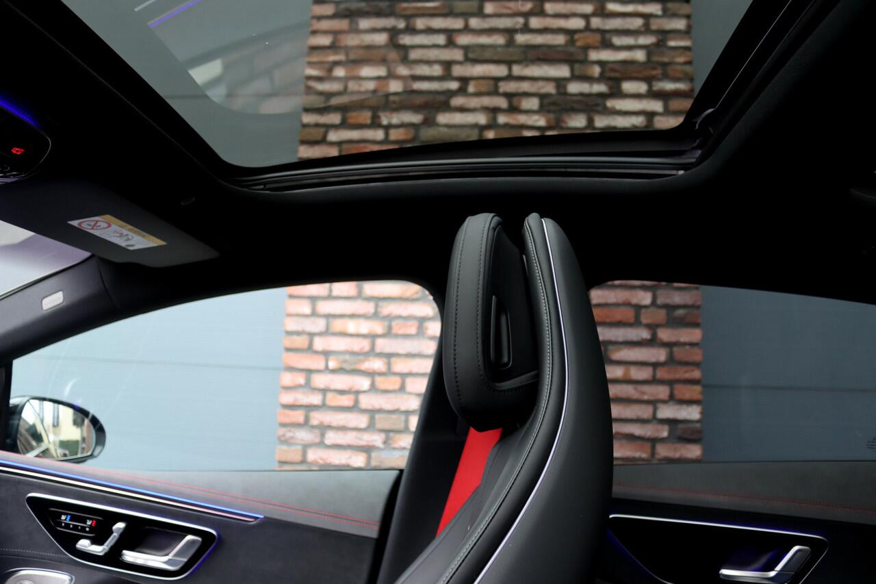 Mercedes-Benz EQE AMG 53 4MATIC+ 90 kWh | 72500,- Ex | MBUX Hyperscreen | Airmatic | Achterasbesturing | Distronic+ | Massage | Memory | Burmester | Stoelventilatie | HUD | Digital Light | Warmtepomp | Surround Camera |