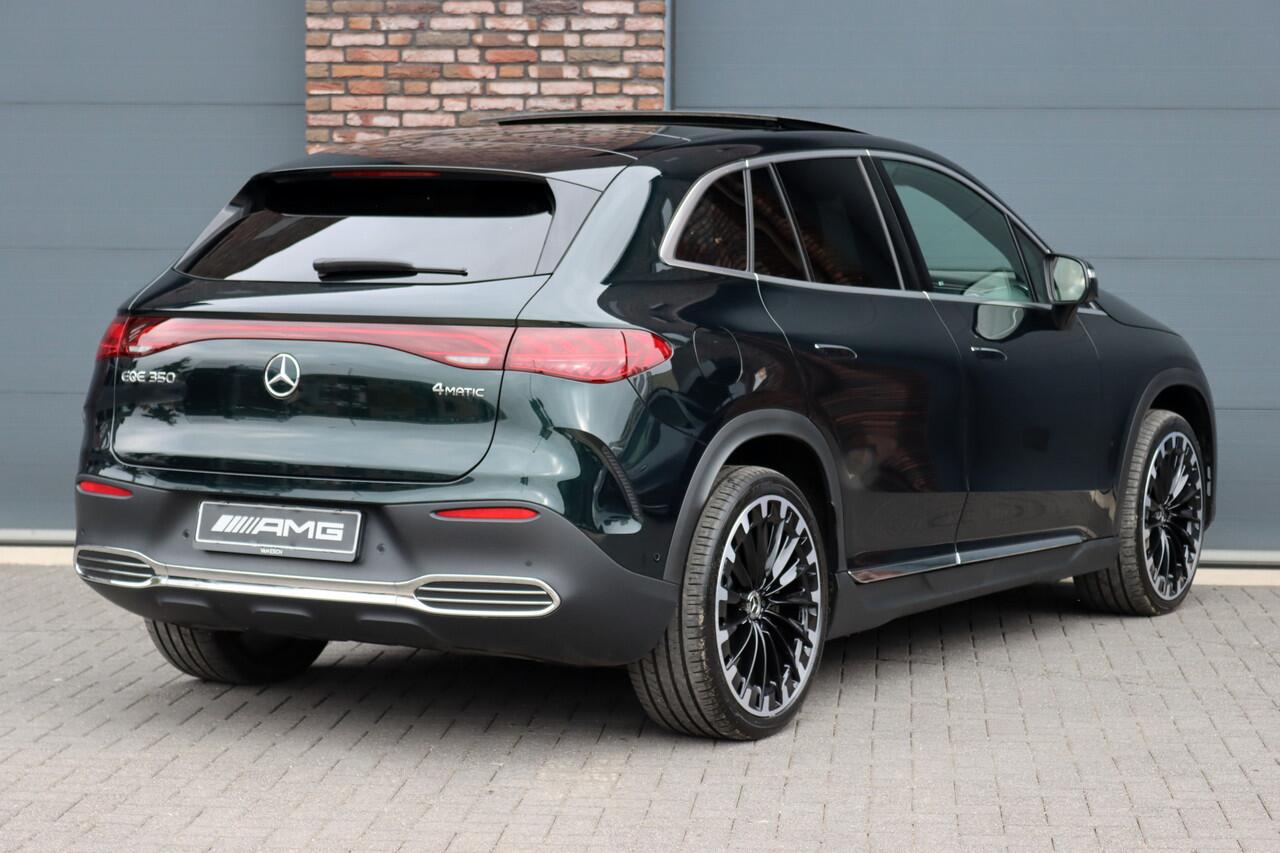 Mercedes-Benz EQE SUV 350 4MATIC AMG Line 91 kWh | ex BTW ¤65.600,- | Hyperscreen | Airmatic | Achterasbesturing | Distronic+ | Memory | Stoelventilatie | HUD | Burmester | Digital Light | Panoramadak | Surround Camera |