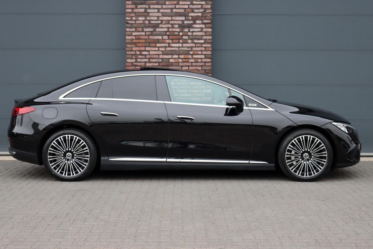Mercedes-Benz EQE 300 Business Line 89 kWh | MBUX Hyperscreen | Distronic | Memory | Panoramadak | Verwarmd Stuurwiel | Augmented Reality | Leder | Warmtepomp |