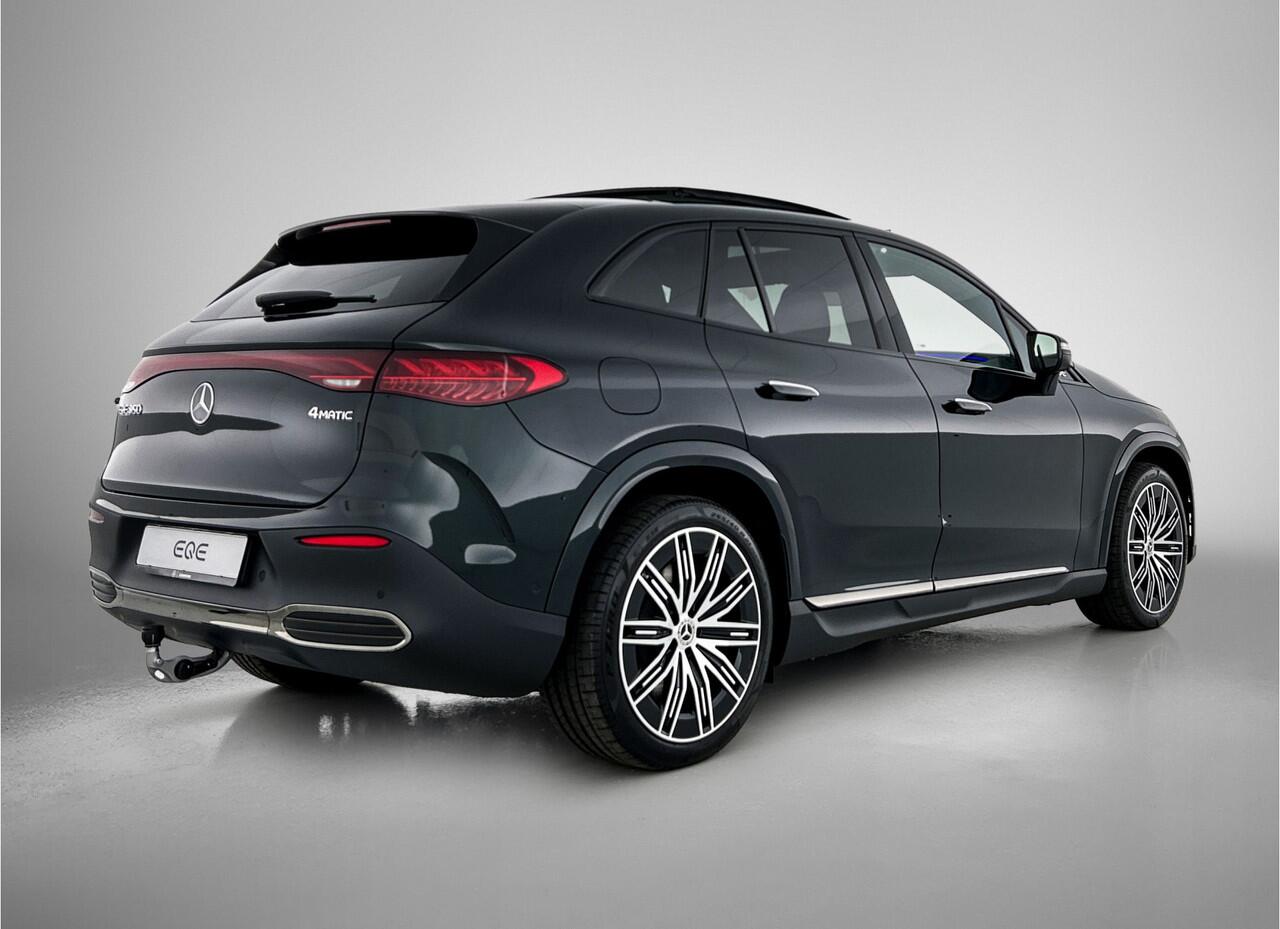 Mercedes-Benz EQE SUV 350 4Matic Sport Edition 91 kWh | Premium Pack | 22 KW boordlader | Trekhaak | Digital Light | Rijassistentie pakket Plus | Parkeerpakket met 360°-camera |
