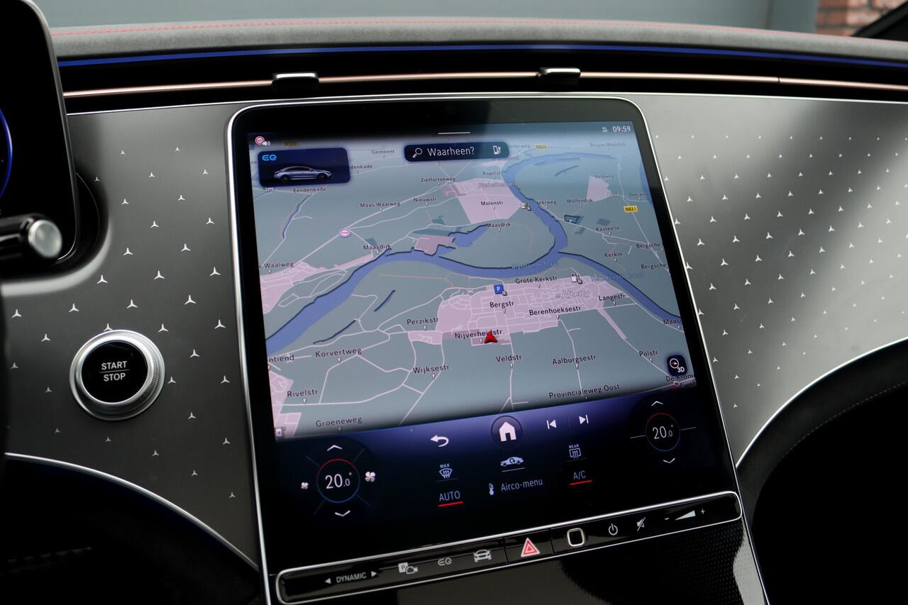 Mercedes-Benz EQE 300 AMG Line 89 kWh | Distronic | Panoramadak | Burmester | Dodehoekassistent | Memory | Warmtepomp | Camera | Rijassistentiepakket | Keyless Go |