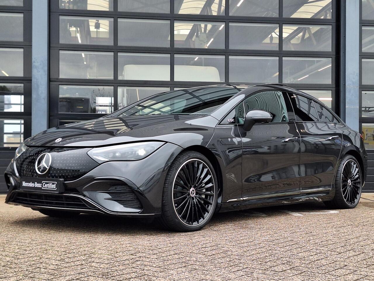 Mercedes-Benz EQE 300 | Panoramadak | Luchtvering | AMG Night | Head-up Display | 360° Camera | Sfeerverlichting | Burmester® 3D | Rijassistentiepakket Plus | Memorystoelen Verwarmd | Sfeerverlichting | Apple & Android Carplay