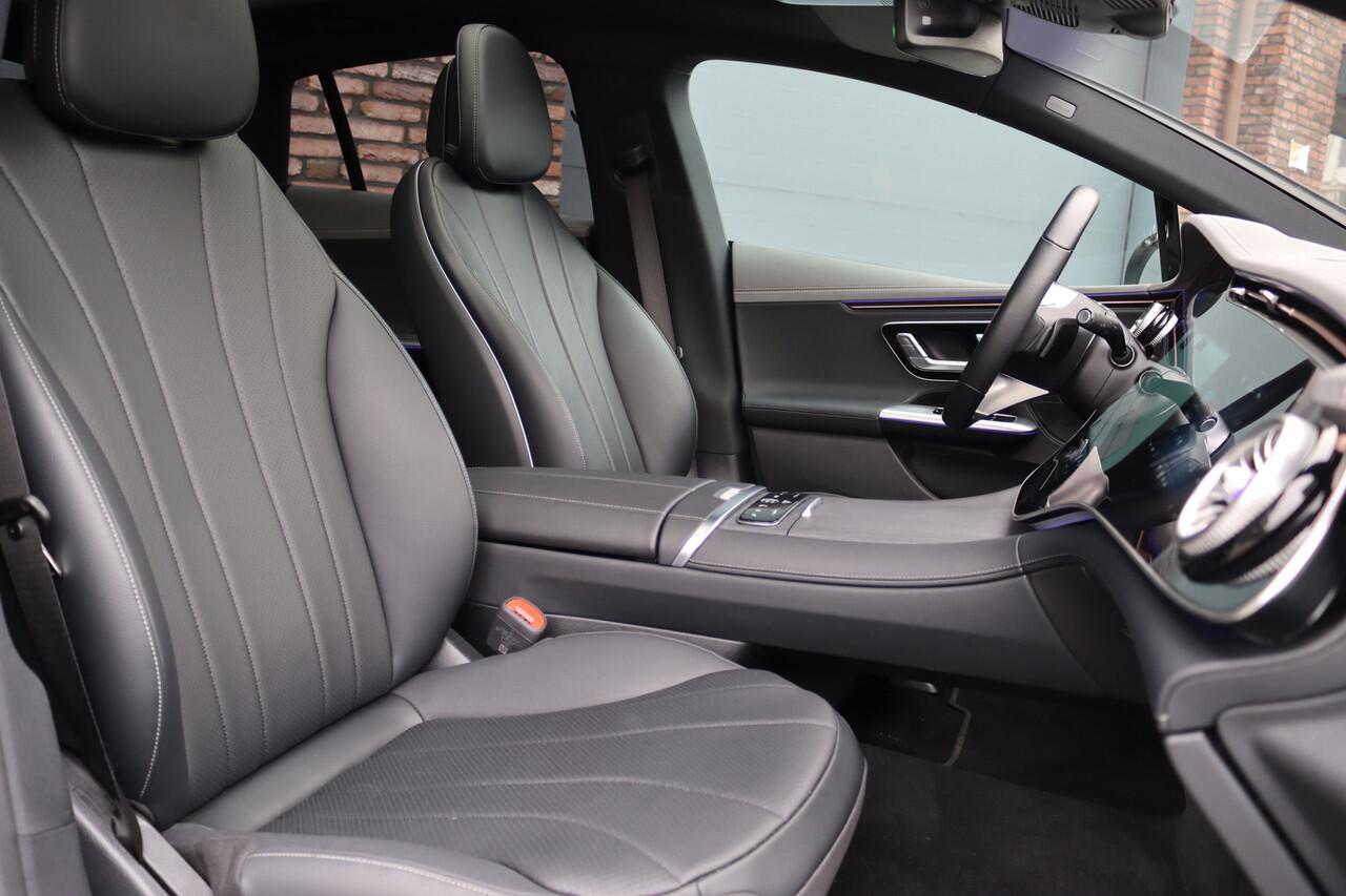 Mercedes-Benz EQE 300 Business Line 89 kWh | MBUX Hyperscreen | Distronic | Memory | Panoramadak | Verwarmd Stuurwiel | Augmented Reality | Leder | Warmtepomp |