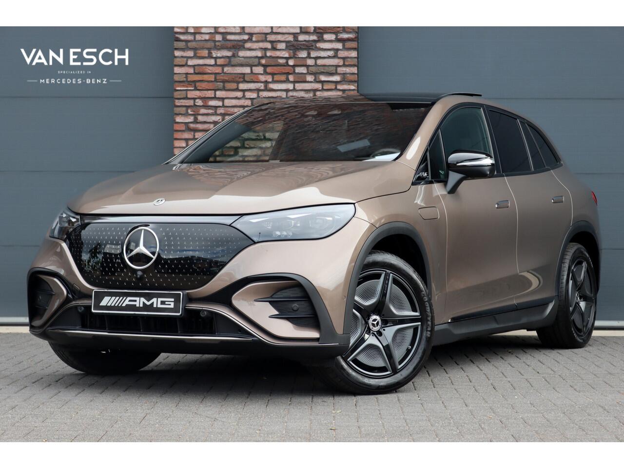Mercedes-Benz EQE SUV 300 AMG Line 91 kWh | ex Btw. ¤ 59.500,- | Distronic+ | Memory | Panoramadak | Digital Light | Verwarmd Stuurwiel | Burmester | Warmtepomp | Keyless Go | Augmented Reality |
