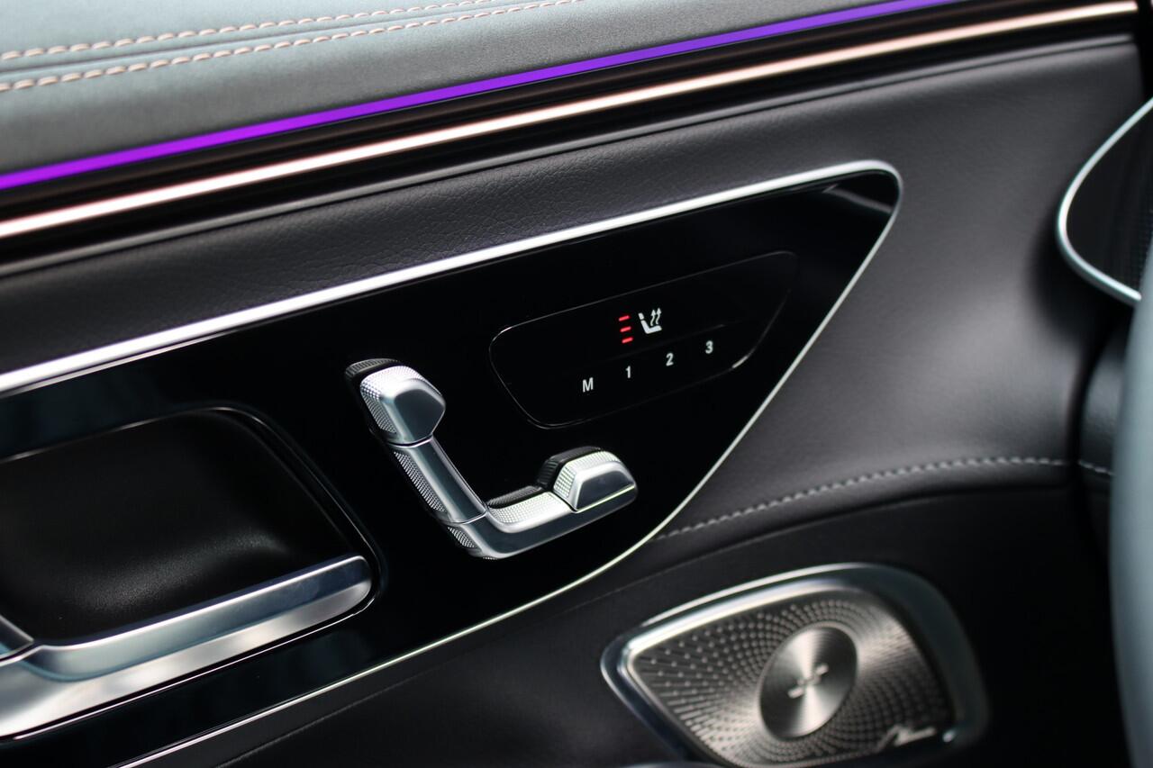 Mercedes-Benz EQE 300 Business Line 89 kWh | Luchtvering | Achterasbesturing | Burmester | Panoramadak | Distronic+ | Leder | Memory | Stuurwiel Verwarmd | Digital Light | Keyless Go |