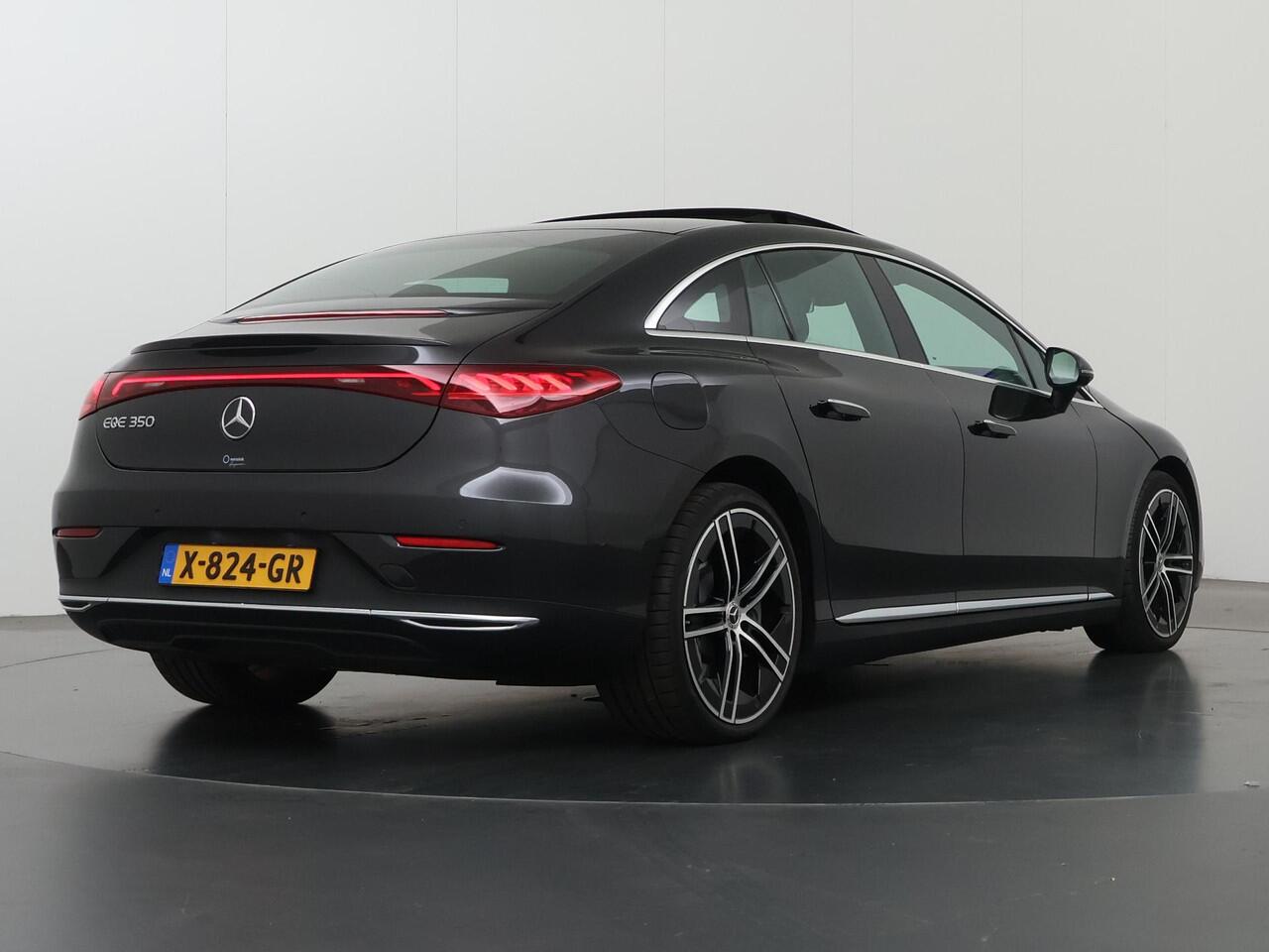 Mercedes-Benz EQE 350+ Luxury Line 91 kWh | Panoramadak | Burmester 3D | Memory | Digital Light | 360 graden camera | Keyless | 21" lichtmetalen velgen |