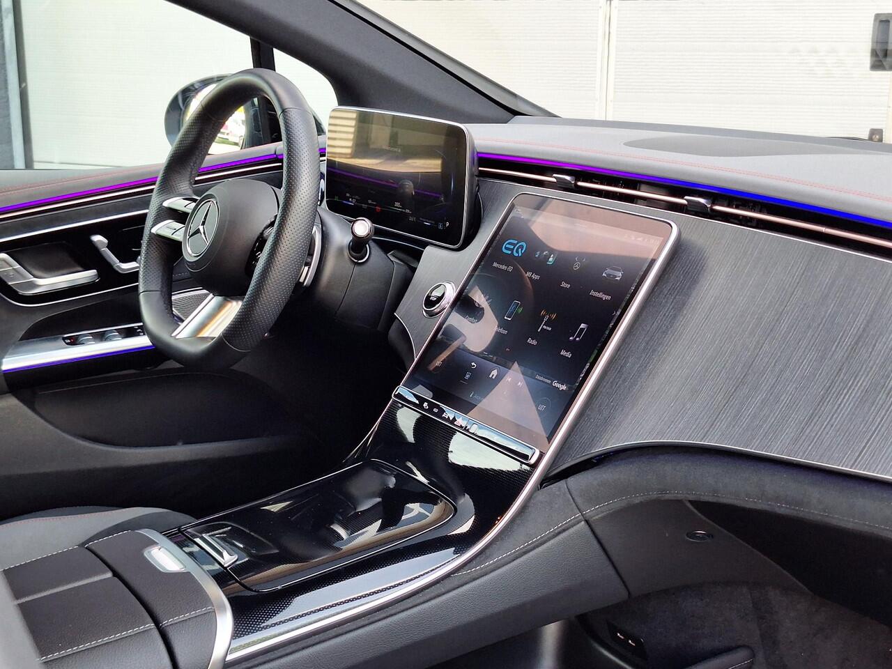 Mercedes-Benz EQE 300 AMG Line | Premium Pakket | Night Pakket | Rijassistentie Pakket Plus | Akoestisch Comfortpakket | Trekhaak | Burmester 3D Surround Sound | 360° Camera | DISTRONIC Afstandsassistent | Verkeersbordenassistent | DIGITAL LIGHT | Elektrisch Verstelbare St