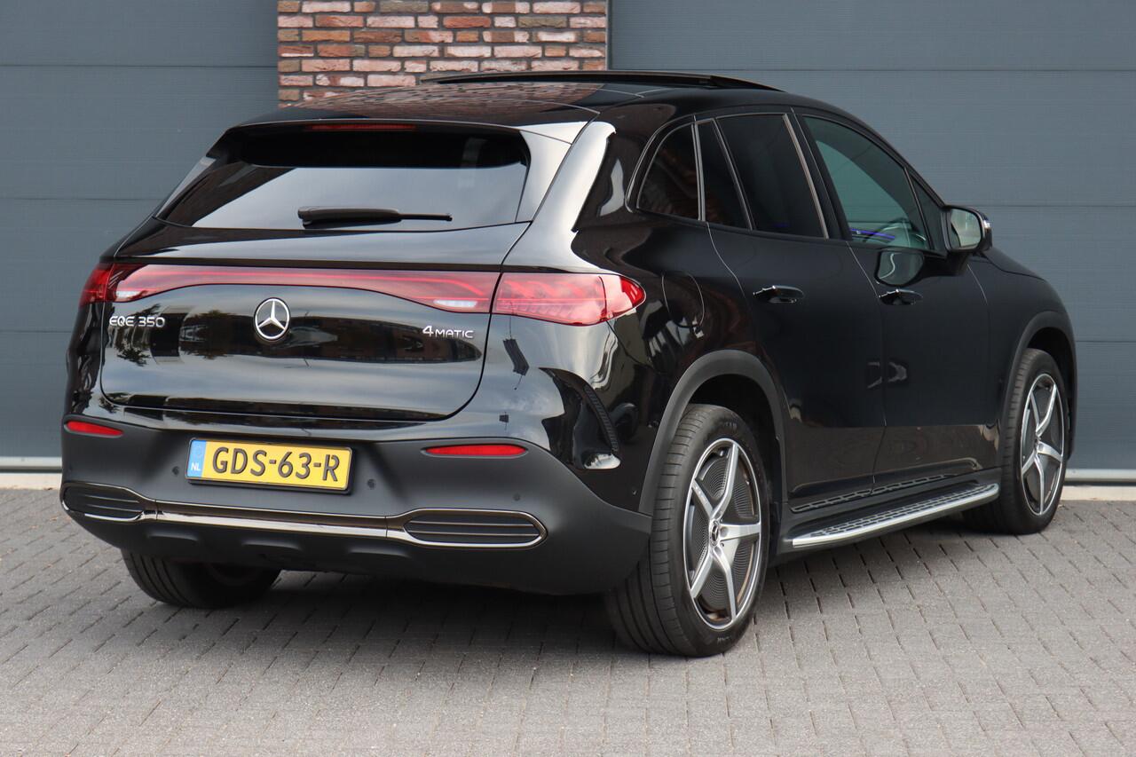 Mercedes-Benz EQE SUV 350 4Matic AMG Line 91 kWh | 59.000,- ex | Distronic+ | Memory | Panoramadak | Digital Light | Stoelventilatie | Burmester | Warmtepomp | Keyless Go | Augmented Reality |