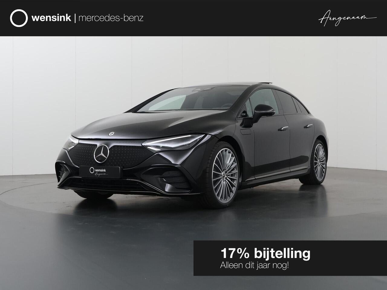 Mercedes-Benz EQE 300 Business Solution AMG 90 kWh | Panoramisch schuifdak | Burmester | AIRMATIC | MBUX augmented reality | Premium Pakket | Akoestisch comfortpakket |