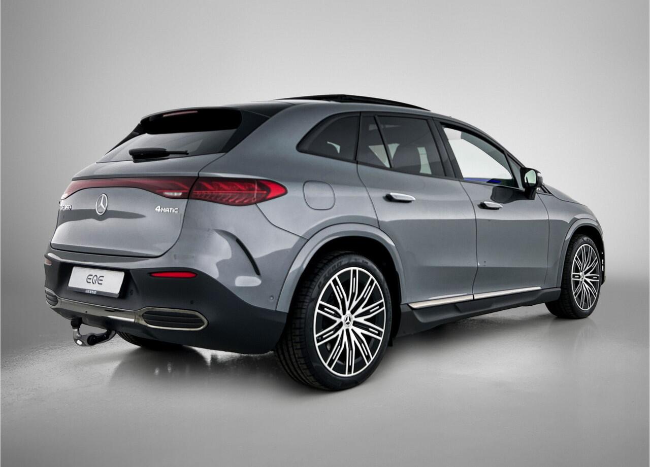 Mercedes-Benz EQE SUV 350 4Matic Sport Edition 91 kWh | Premium pakket | Trekhaak | Nightpakket | Smartphone integratie | Burmester® 3D-surround sound system | Rijassistentiepakket Plus | DIGITAL LIGHT | Parkeerpakket met 360°-camera |