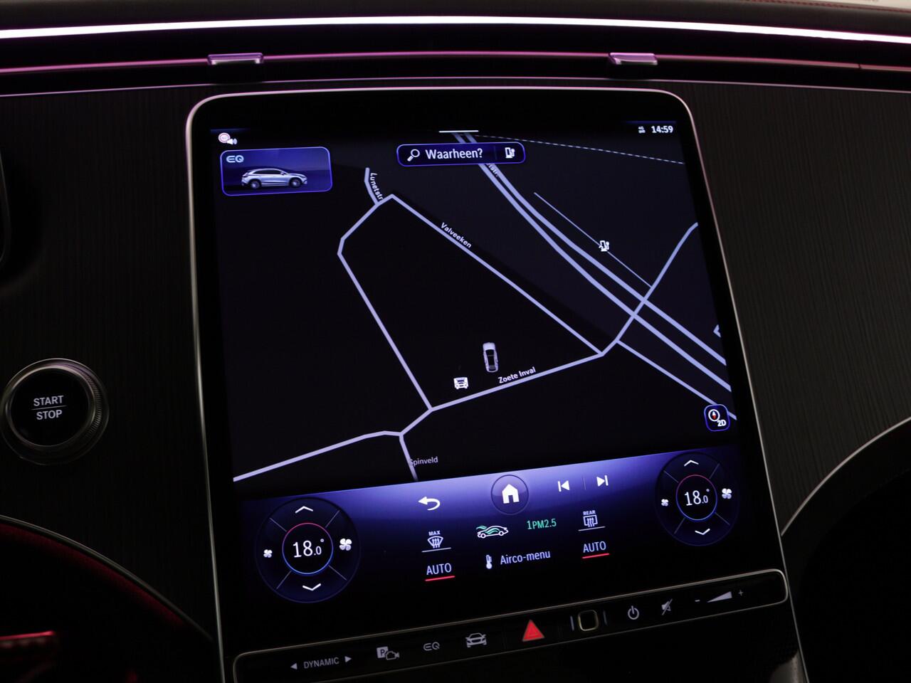 Mercedes-Benz EQE SUV 350+ AMG Line 91 kWh | Airmatic | Nightpakket | Rijassistentiepakket Plus | Head-up display | DIGITAL LIGHT | Akoestiek comfortpakket | Burmester® 3D-Surround sound system | USB-pakket plus |