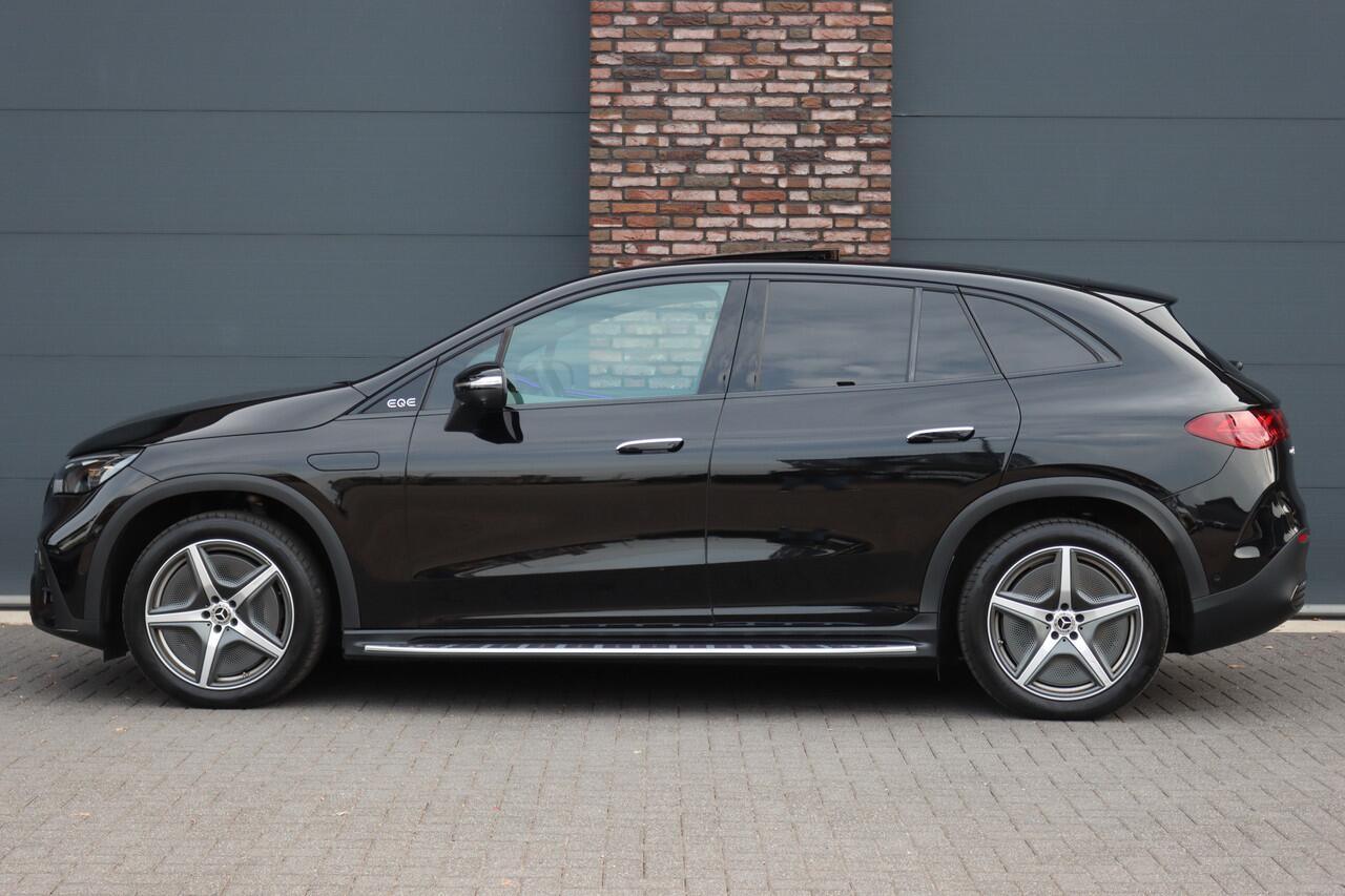 Mercedes-Benz EQE SUV 350 4Matic AMG Line 91 kWh | 59.000,- ex | Distronic+ | Memory | Panoramadak | Digital Light | Stoelventilatie | Burmester | Warmtepomp | Keyless Go | Augmented Reality |