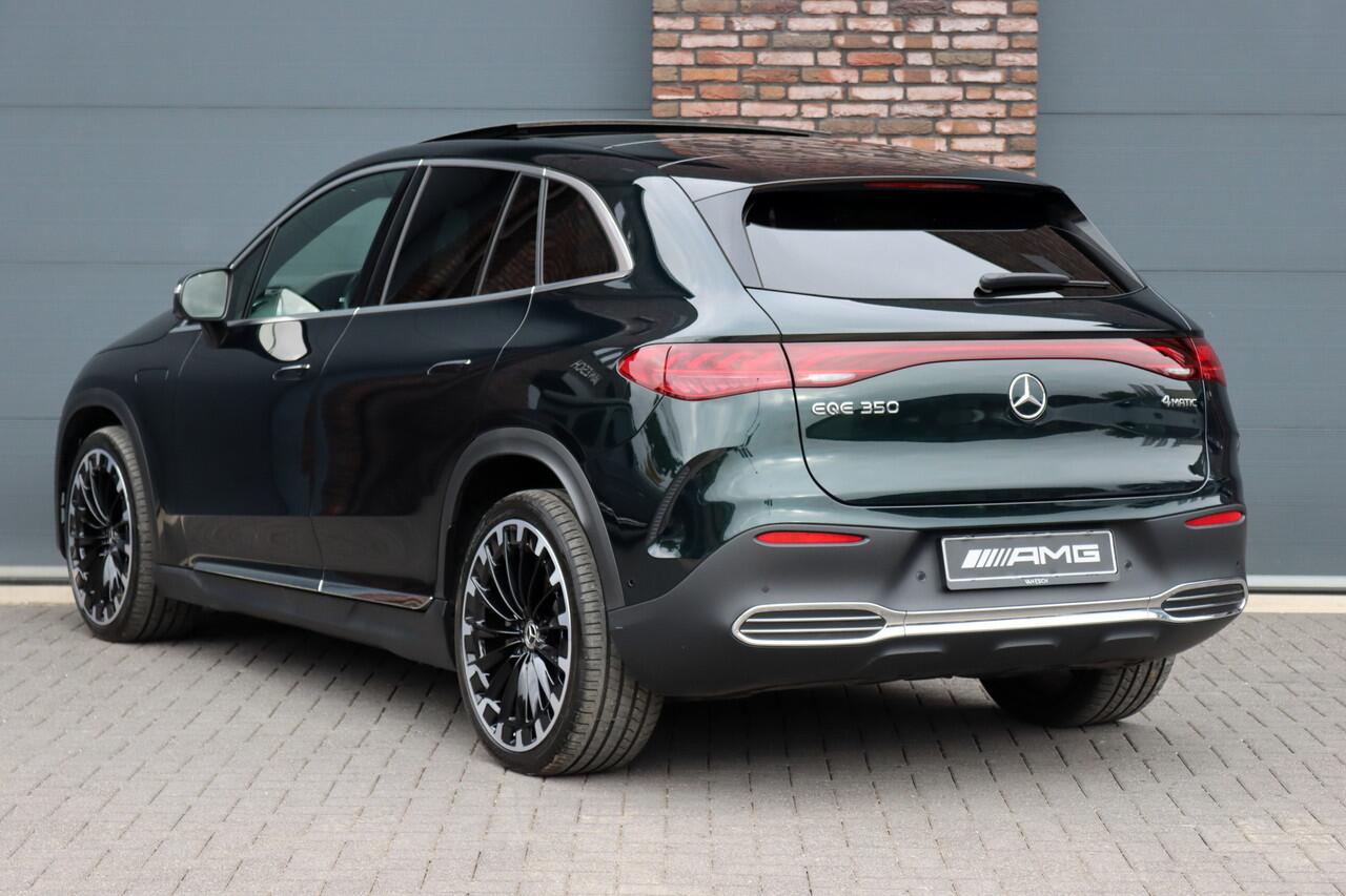 Mercedes-Benz EQE SUV 350 4MATIC AMG Line 91 kWh | ex BTW ¤65.600,- | Hyperscreen | Airmatic | Achterasbesturing | Distronic+ | Memory | Stoelventilatie | HUD | Burmester | Digital Light | Panoramadak | Surround Camera |
