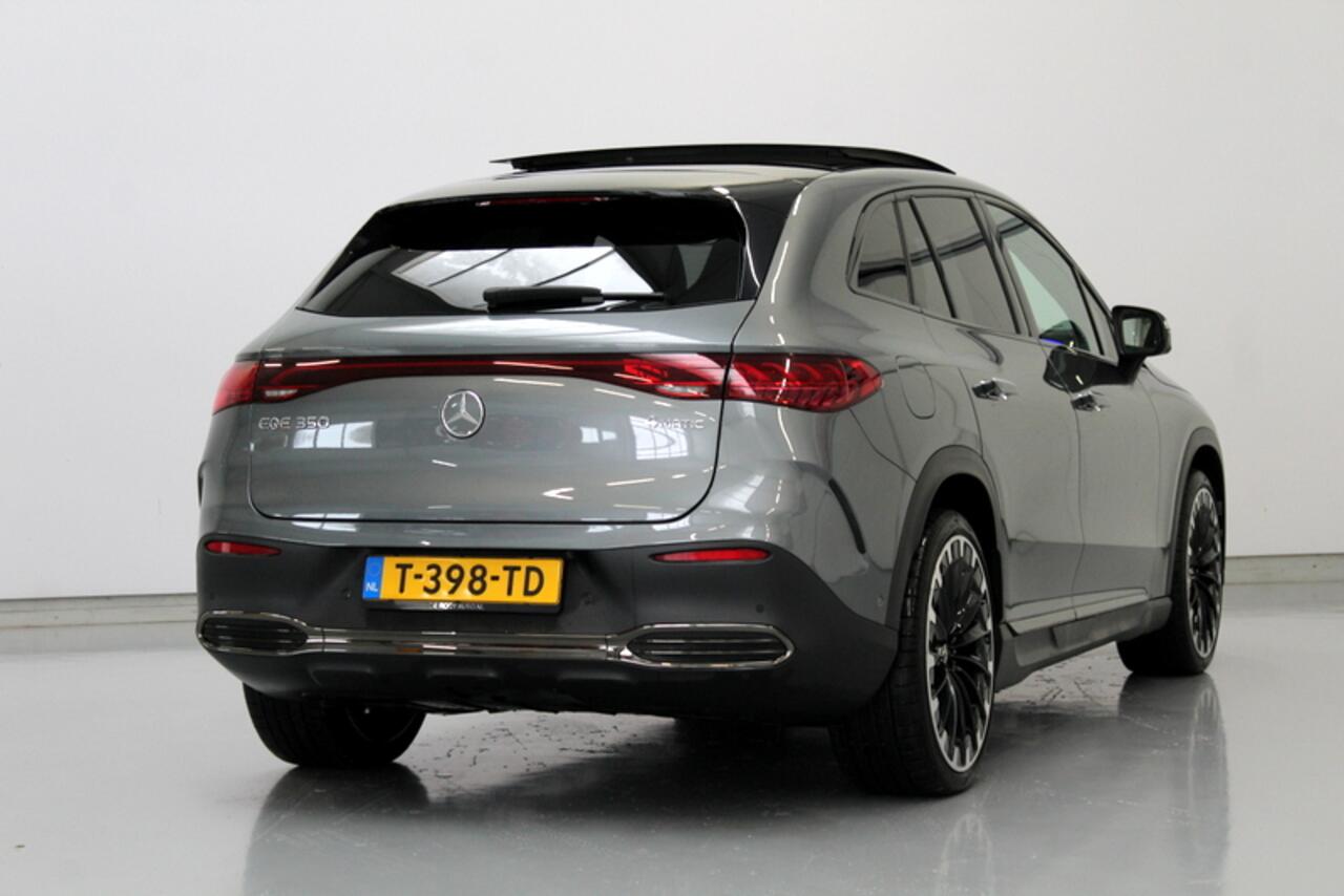Mercedes-Benz EQE SUV 350 4Matic AMG Line 91 kWh, PANORAMADAK | ELEC-TREKHAAK | LUCHTVERING | BURMESTER SOUND