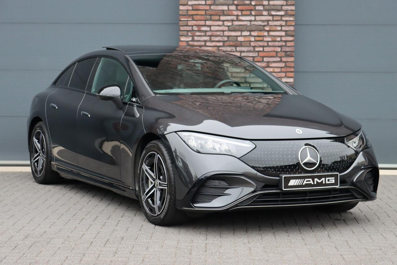 Mercedes-Benz EQE 300 AMG Line 89 kWh | Distronic | Panoramadak | Burmester | Dodehoekassistent | Memory | Warmtepomp | Camera | Rijassistentiepakket | Keyless Go |