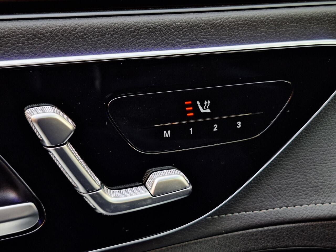 Mercedes-Benz EQE 300 Luxury Line | Panoramadak | AIRMATIC Luchtvering | DISTRONIC Afstandsassistent | Dodehoekassistent | DIGITAL LIGHT | Elektrisch Verstelbare Stoelen + Geheugen | Stoelverwarming | Stuurverwarming | Sfeerverlichting | Apple CarPlay | Android Auto | Elek