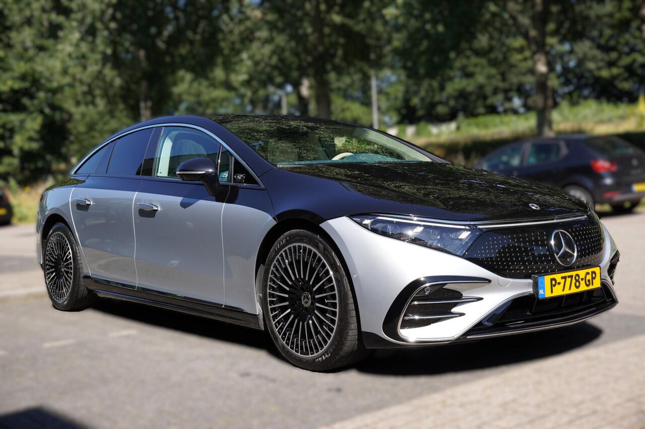 Mercedes-Benz EQS 580 AMG / 98,9 % SOH ! / Maybach / 4 Wheel Steering / First Edition /