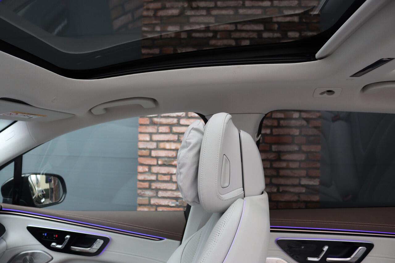 Mercedes-Benz EQS SUV 450 4MATIC AMG Line 118 kWh | Facelift | Hyperscreen | Achterasbesturing | Airmatic | Distronic+ | Massage | Burmester | Trekhaak | Verwarmd Stuurwiel | HUD | Stoelventilatie |