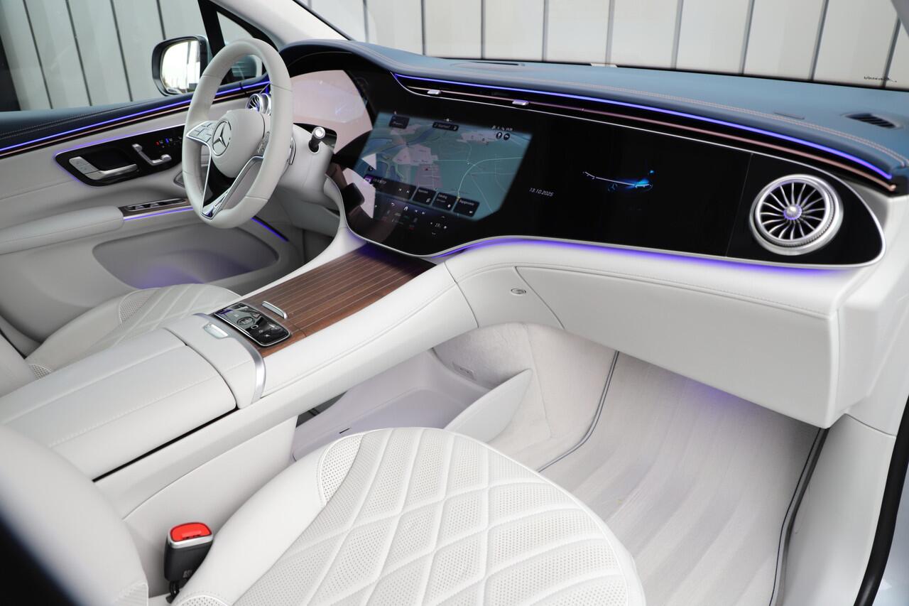 Mercedes-Benz EQS SUV 450+ AMG 108 kWh | 360PK | Massage | Achterasbesturing | Head-up | Luchtvering | Sfeerverlichting | Burmester | Leder exclusief | Keyles-go | 2023.