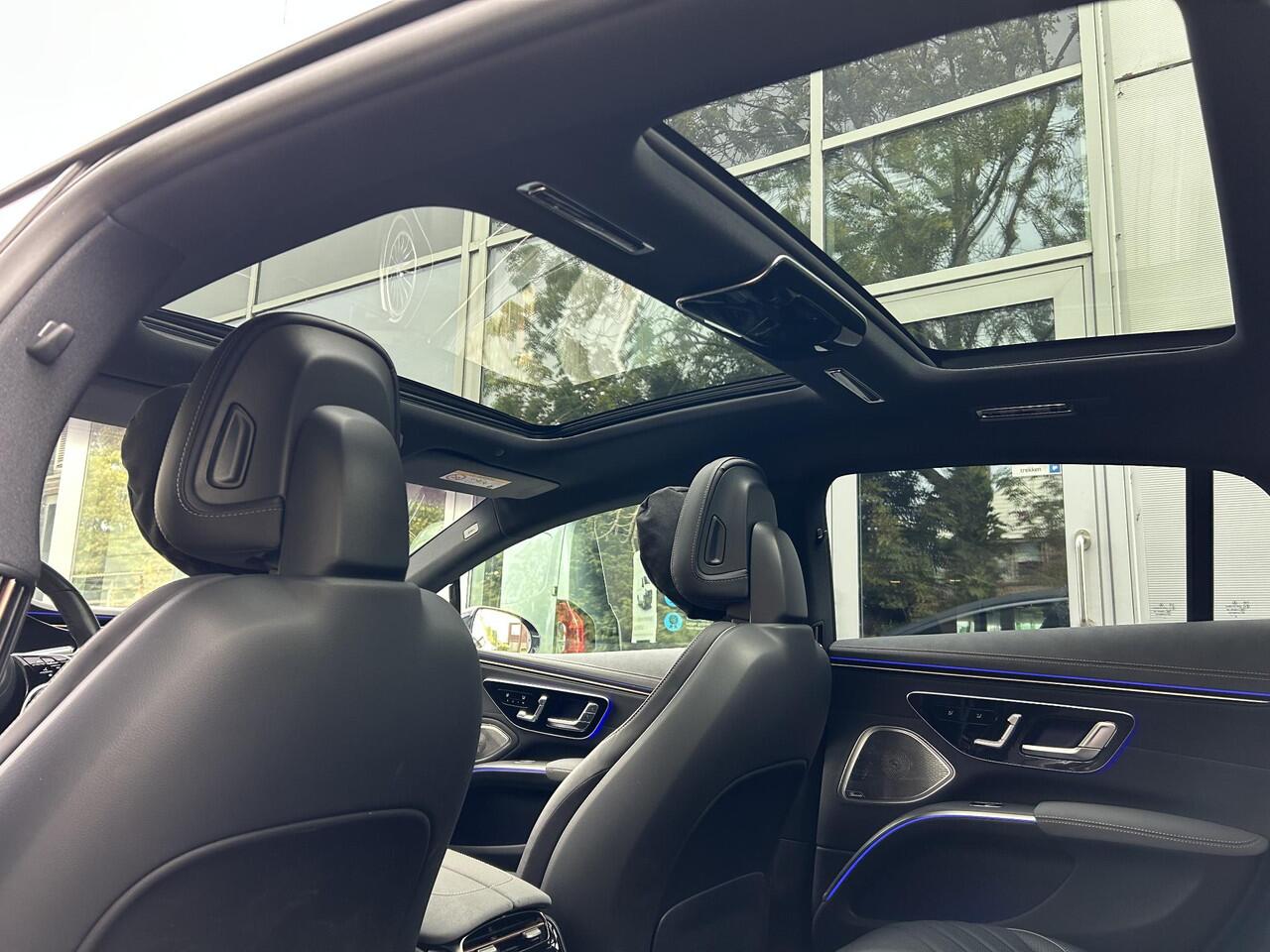 Mercedes-Benz EQS 580 4MATIC Luxury Line | Panoramadak | Rijassistentiepakket Plus | AIRMATIC Luchtvering | Achterasbesturing |