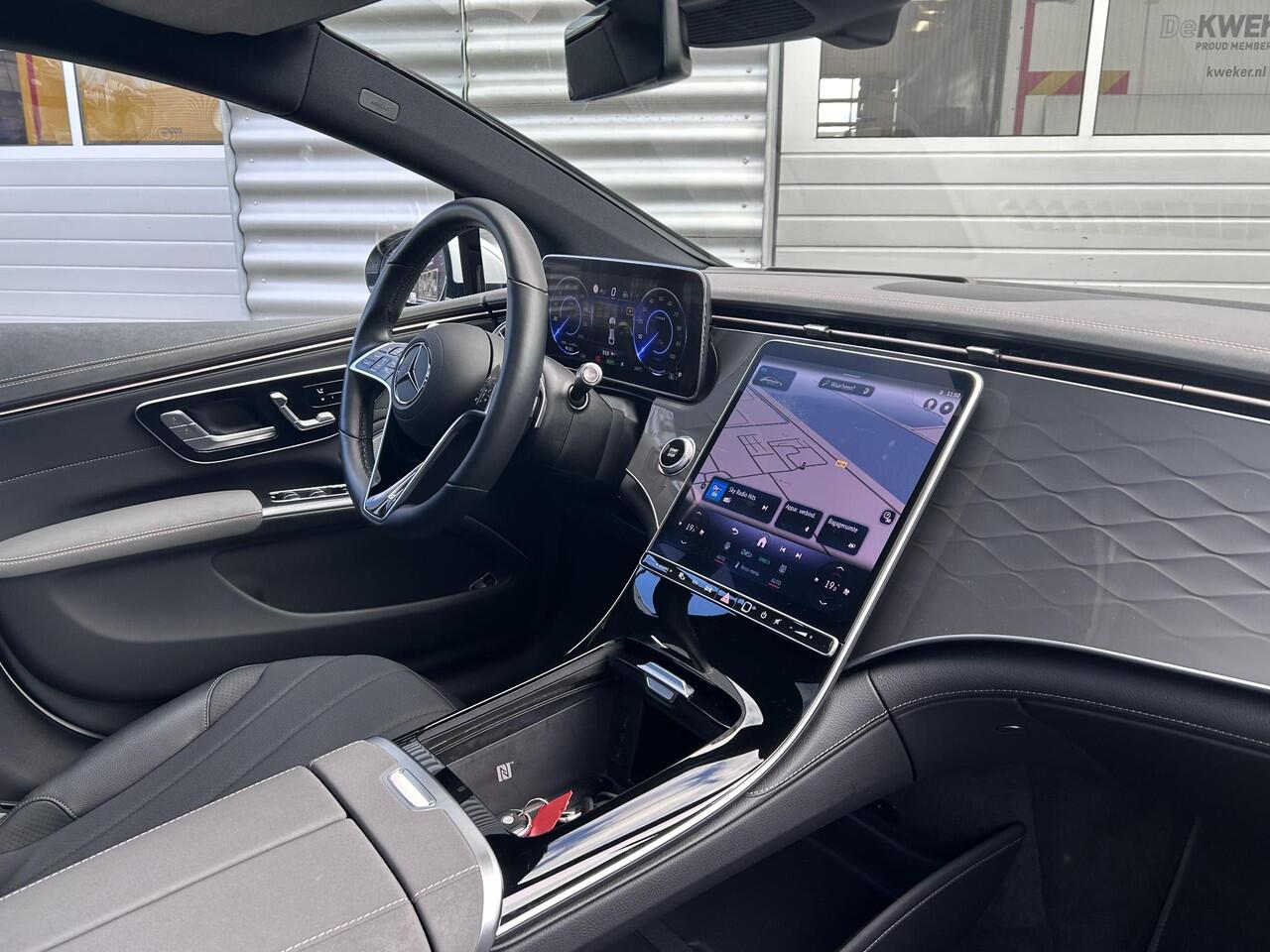 Mercedes-Benz EQS 450+ Luxury Line 108 kWh | Head up display | Memorypakket | Panoramadak | Stoelverwarming | Adaptief Cruise Control | Carplay | Keyless Entry