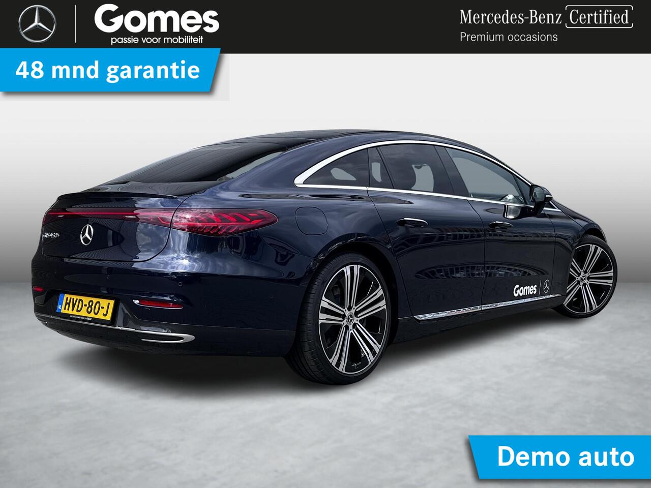 Mercedes-Benz EQS 450+ Luxury Line | MANUFAKTUR Interieur Pakket | Premium Plus Pakket | Rijassistentiepakket Plus | Panoramadak | HYPERSCREEN | 360° Camera | AIRMATIC Luchtvering | Achterasbesturing | DIGITAL LIGHT | Head-up Display | Burmester Surround Sound | Garagedeu