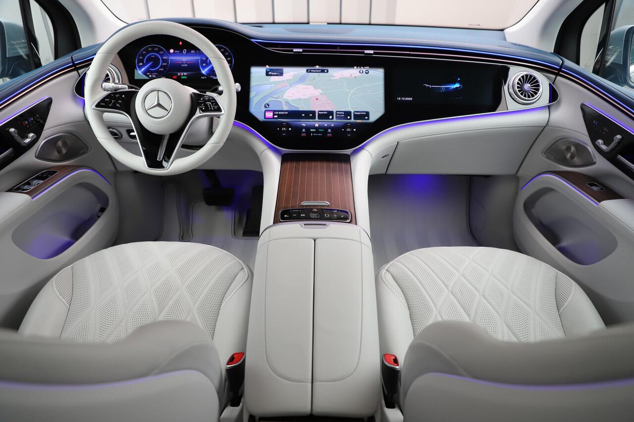 Mercedes-Benz EQS SUV 450+ AMG 108 kWh | 360PK | Massage | Achterasbesturing | Head-up | Luchtvering | Sfeerverlichting | Burmester | Leder exclusief | Keyles-go | 2023.