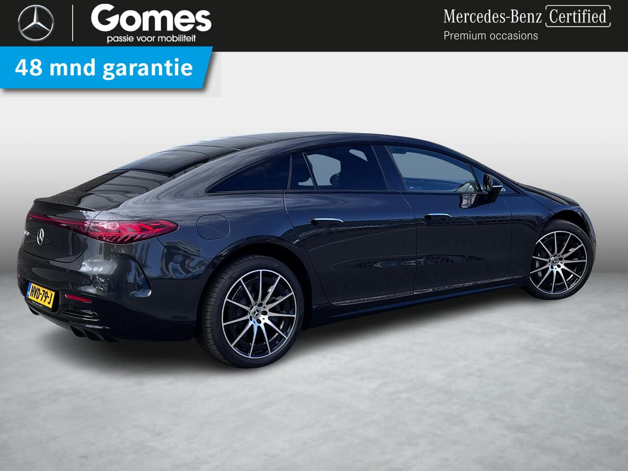 Mercedes-Benz EQS 450+ AMG Line | Premium Plus Pakket | Night Pakket | Rijassistentiepakket Plus | Panoramadak | HYPERSCREEN | Burmester Surround Sound | 360° Camera | AIRMATIC Luchtvering | Head-up Display | DIGITAL LIGHT | Elektrisch Verstelbare Stoelen + Memory | Multic