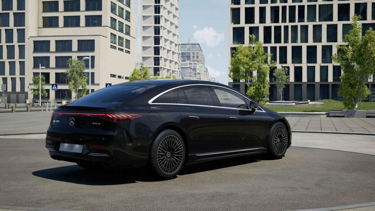 Mercedes-Benz EQS 580 4MATIC AMG Line 108 kWh | Luchtvering | Achterasbesturing | 360 graden camera | Nappaleder | Rijassistentiepakket Plus |