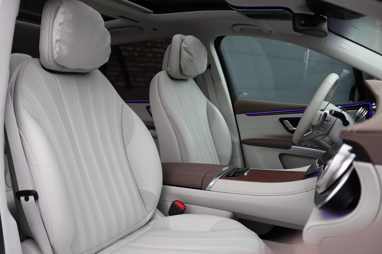 Mercedes-Benz EQS SUV 450 4MATIC AMG Line 118 kWh | Facelift | Hyperscreen | Achterasbesturing | Airmatic | Distronic+ | Massage | Burmester | Trekhaak | Verwarmd Stuurwiel | HUD | Stoelventilatie |