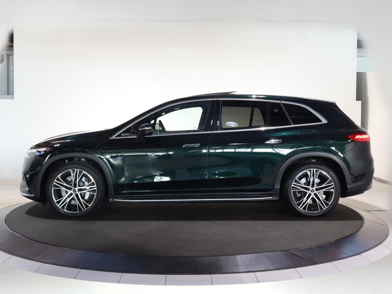 Mercedes-Benz EQS SUV 450 4MATIC 108 kWh | Luxury Line | Premium Pakket | Panorama-schuifdak | Head-Up Display | Stoelverwarming en -ventilatie | Akoestiekcomfort | 22 KW AC-laden |