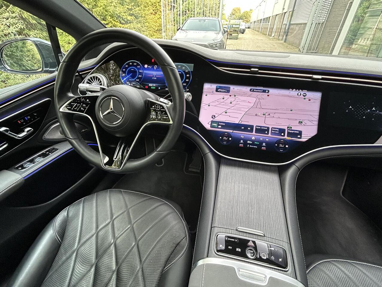 Mercedes-Benz EQS 580 4MATIC Luxury Line | Panoramadak | Rijassistentiepakket Plus | AIRMATIC Luchtvering | Achterasbesturing |