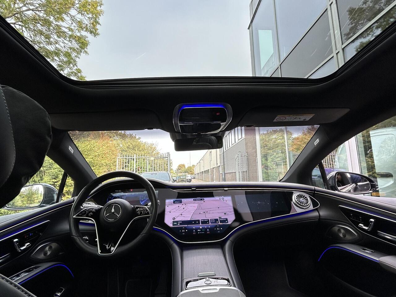 Mercedes-Benz EQS 580 4MATIC Luxury Line | Panoramadak | Rijassistentiepakket Plus | AIRMATIC Luchtvering | Achterasbesturing |