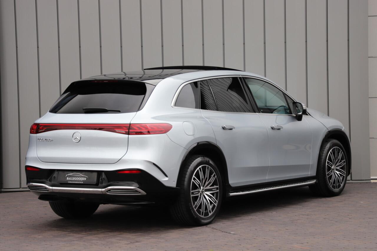 Mercedes-Benz EQS SUV 450+ AMG 108 kWh | 360PK | Massage | Achterasbesturing | Head-up | Luchtvering | Sfeerverlichting | Burmester | Leder exclusief | Keyles-go | 2023.